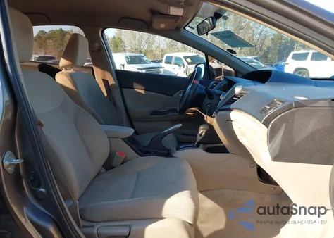 2012 Honda Civic Lx из США, поврежденный, VIN 19XFB2F54CE383407